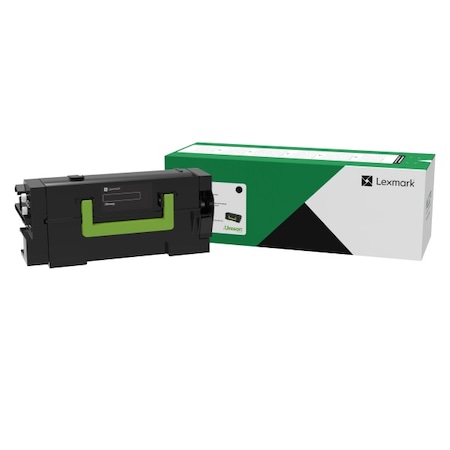Lexmark Lexmark Ultra High Yield Return Program Toner Cartridge, 55000 Yield, Color: Black 58D1U0L